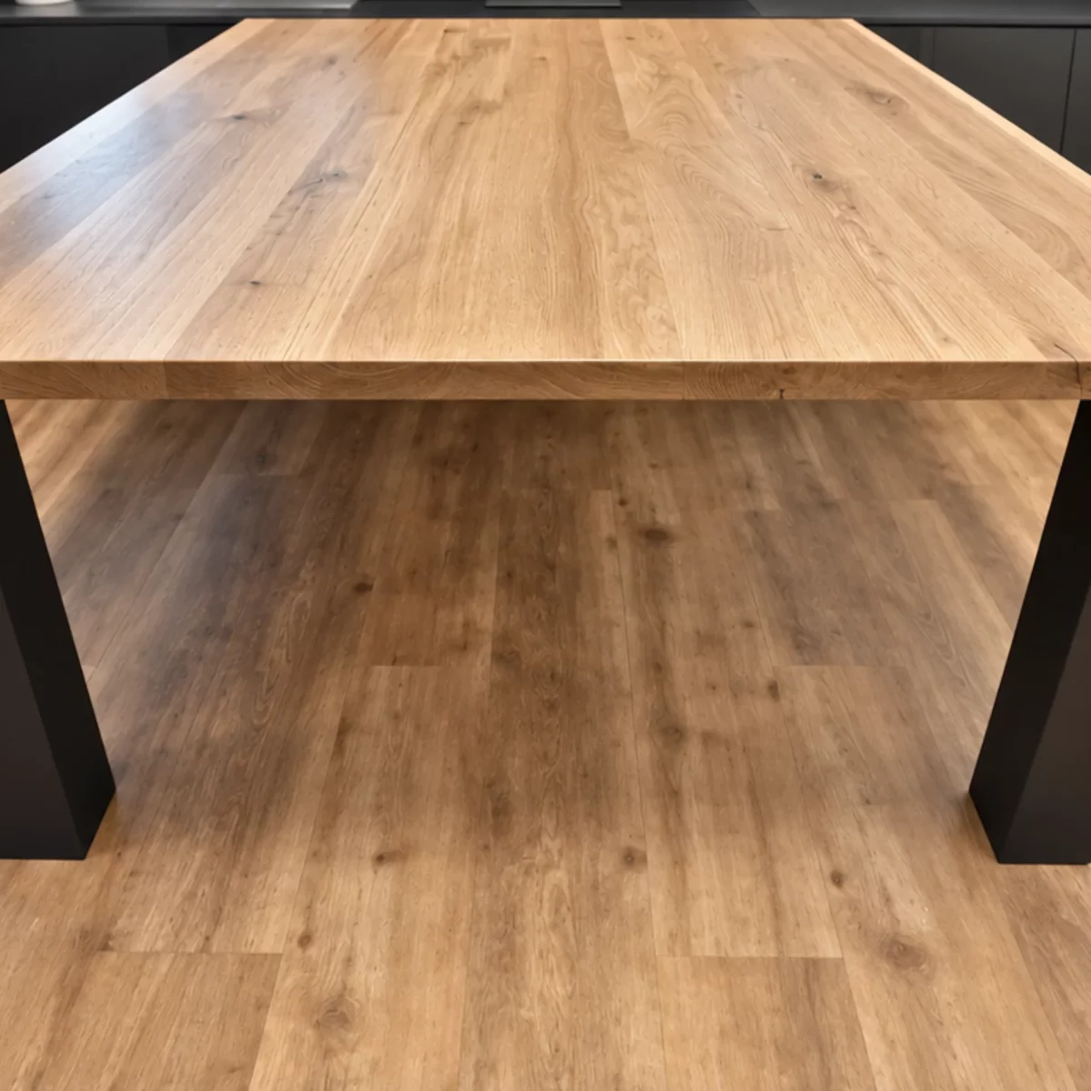 Square steel table legs