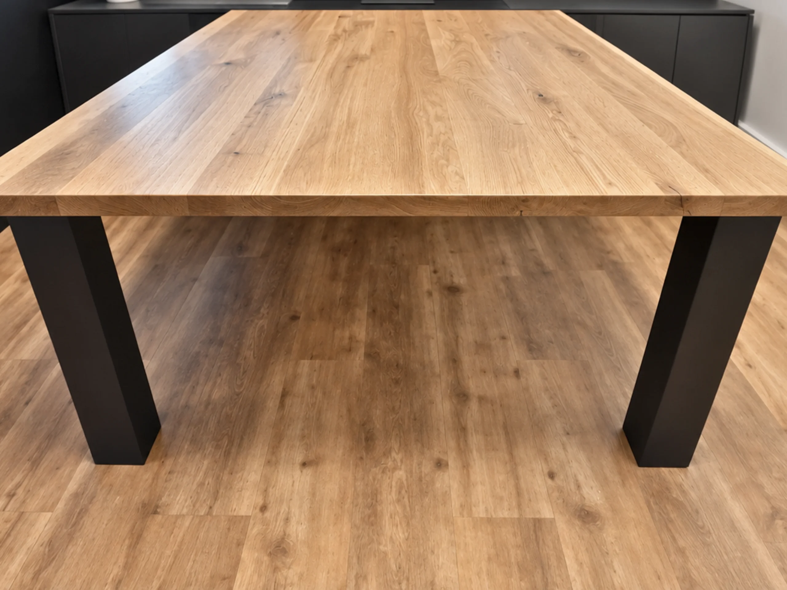Square steel table legs