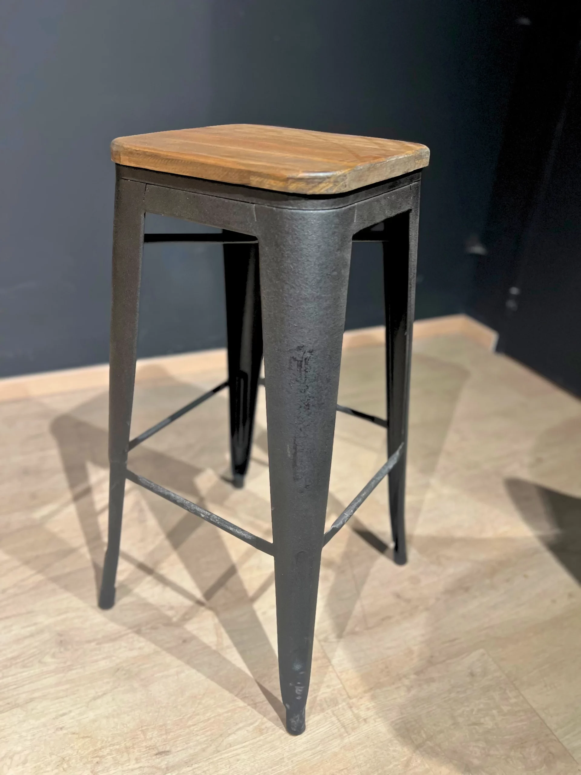 Industrial bar stool