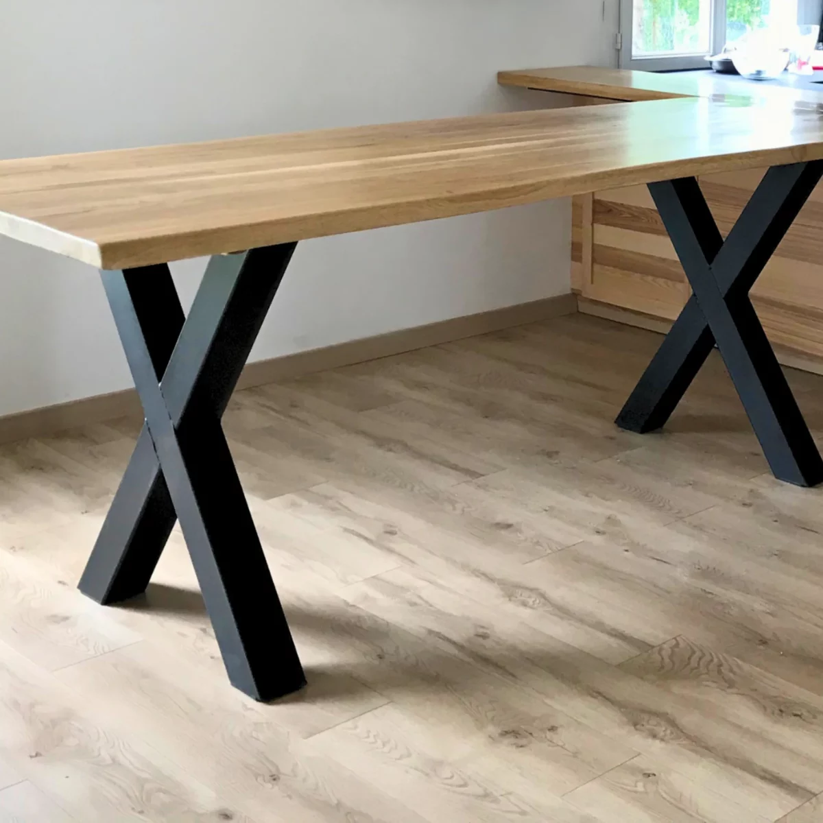A set of bar-height table legs